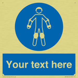 Custom protective roller sport equipment must be worn